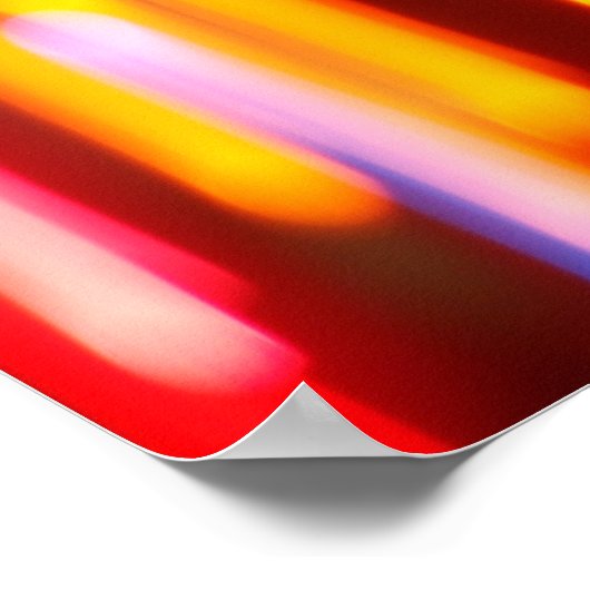 Kleurrijk Abstract Poster (Hoek)