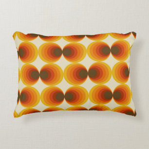 Kleurrijk Abstract Retro Geometrisch Patroon Accent Kussen