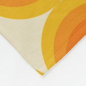 Kleurrijk Abstract Retro Geometrisch Patroon Fleece Deken (Hoek)