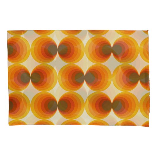 Kleurrijk Abstract Retro Geometrisch Patroon Kussensloop (Voorkant)