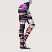 Kleurrijk Abstract schilderen #9 Leggings (Rechts)