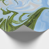 Kleurrijk Abstract schilderen | Beste abstracte ku Cadeaupapier (Hoek)