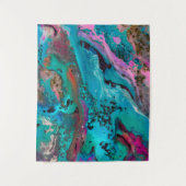 Kleurrijk Abstract schilderen Wandkleed (Voorkant)