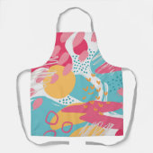 Kleurrijk Abstract Schort (Voorkant)