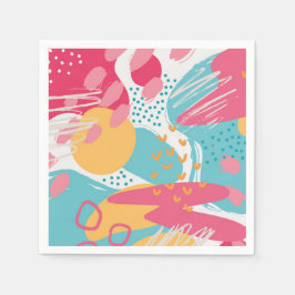 Kleurrijk Abstract Servet