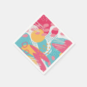 Kleurrijk Abstract Servet (Hoek)