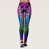 Kleurrijk Abstract Shell Design 2 - Leggings (Achterkant)