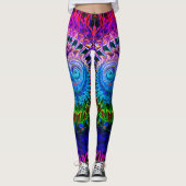 Kleurrijk Abstract Shell Design 2 - Leggings (Voorkant)