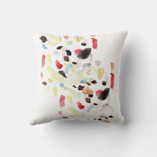 Kleurrijk Abstract Sierkussen (Achterkant)