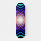Kleurrijk Abstract skateboard (Voorkant)