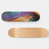 Kleurrijk Abstract skateboard (Horizontaal)