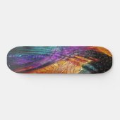 Kleurrijk Abstract skateboard (Horizontaal)