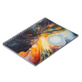 Kleurrijk, Abstract Sky Notitieboek (Linkerzijde)