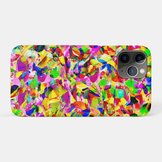Kleurrijk Abstract spectrumpatroon Case-Mate iPhone Case (Achterkant (horizontaal))