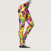 Kleurrijk Abstract spectrumpatroon Leggings (Rechts)