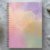 Kleurrijk Abstract spiraal Notitieboek