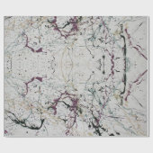 Kleurrijk Abstract Splatter Schilderinpakpapier Cadeaupapier (Vlak)