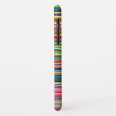 Kleurrijk abstract strepenontwerp Case-Mate iPhone case (Achterkant/links)