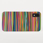 Kleurrijk abstract strepenontwerp Case-Mate iPhone case (Achterkant (horizontaal))