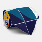 Kleurrijk Abstract Stropdas (Opgerold)