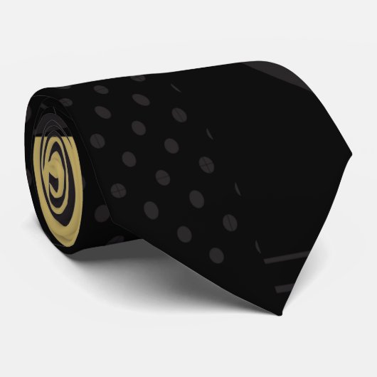 Kleurrijk Abstract Stropdas (Opgerold)