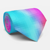 Kleurrijk Abstract Stropdas (Opgerold)