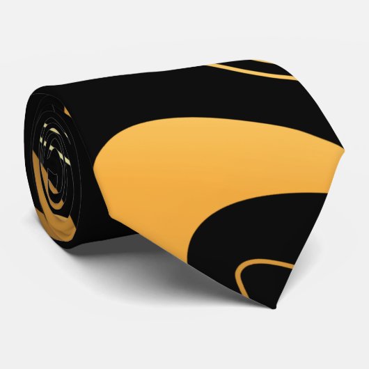 Kleurrijk Abstract Stropdas (Opgerold)