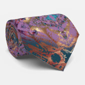 Kleurrijk Abstract Stropdas (Opgerold)