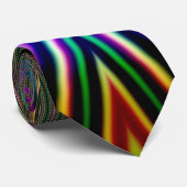 Kleurrijk abstract stropdas (Opgerold)