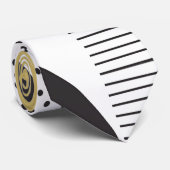 Kleurrijk Abstract Stropdas (Opgerold)