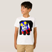 kleurrijk abstract t-shirt (Voorkant volledig)