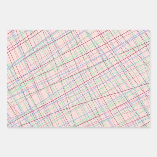 Kleurrijk Abstract tarantpatroon Inpakpapier Vel (Voorkant)