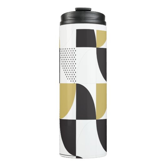 Kleurrijk Abstract Thermosbeker (Voorkant)