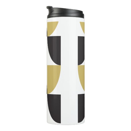 Kleurrijk Abstract Thermosbeker (Geroteerd rechts)