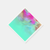 Kleurrijk Abstract Tie Dye Ombre Design Servetten (Hoek)