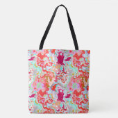 Kleurrijk Abstract Tote Bag (Voorkant)
