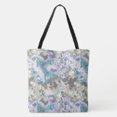 Kleurrijk Abstract Tote Bag (Achterkant)
