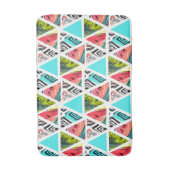 Kleurrijk Abstract tropisch patroon Badmat (Voorkant Verticaal)