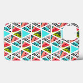 Kleurrijk Abstract tropisch patroon Case-Mate iPhone Case (Achterkant (horizontaal))