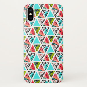 Kleurrijk Abstract tropisch patroon Case-Mate iPhone Case