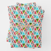 Kleurrijk Abstract tropisch patroon Inpakpapier Vel (In situ)