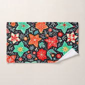 Kleurrijk Abstract Vakantieontwerp Bad Handdoek (Handdoek)
