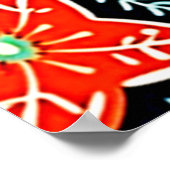 Kleurrijk Abstract Vakantieontwerp Poster (Hoek)