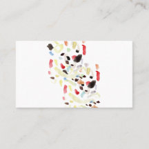 Kleurrijk Abstract Visitekaartje