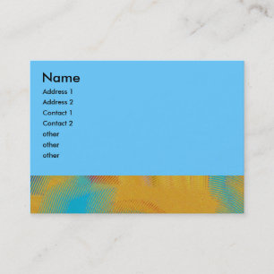 kleurrijk abstract visitekaartje
