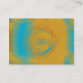 kleurrijk abstract visitekaartje (Achterkant)