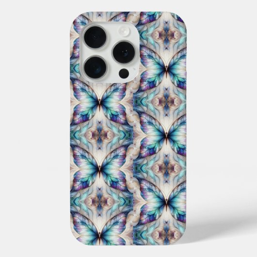 Kleurrijk abstract vlinderontwerp Case-Mate iPhone case (Achterkant)
