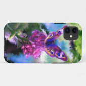 Kleurrijk Abstract vlinderschilderij Case-Mate iPhone Case (Achterkant (horizontaal))