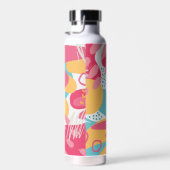 Kleurrijk Abstract Waterfles (Rechts)