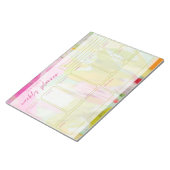  Kleurrijk Abstract Weekly Planner Notitieblok (Schuin)